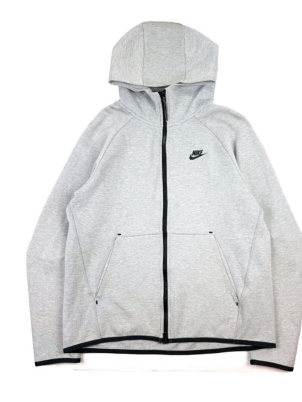 Nike Gray Full-Zip Hoodie Jacket